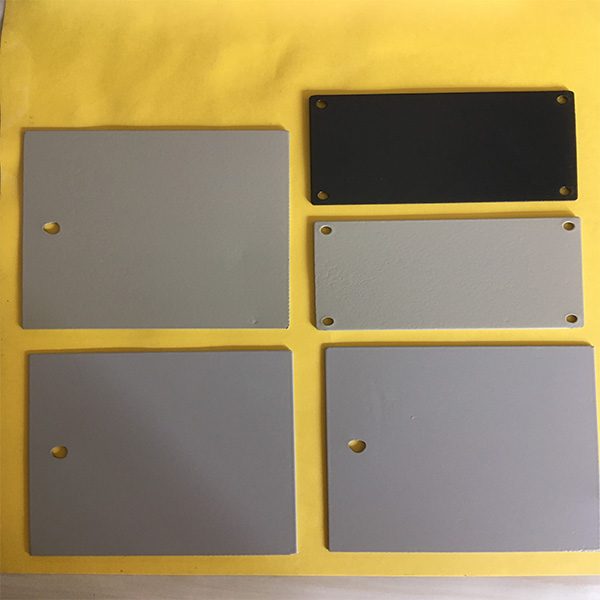 Powder coating RAL color sample swatches for custom color matching