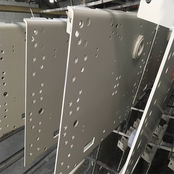 Digital control panel for powder coating oven temperature management