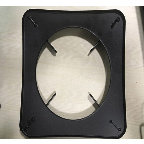 Powder coated stove component for consumer durables furniture